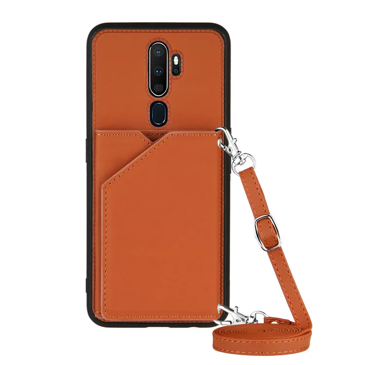 Leather Phone Case For OPPO A9 2020- A5 2020 A11 A11X Necklace Lanyard Chain Hang Strap Cord Rope Wallet Card Bag
Leather Phone Case For OPPO A9 2020- A5 2020 A11 A11X Necklace Lanyard Chain Hang Strap Cord Rope Wallet Card Bag