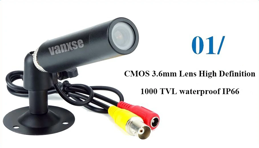 Cmos 1000tvl Hd 3 6mm 미니 총알 보안 카메라 무선 Cctv 방수 감시 카메라 아날로그 카메라 Buy 미니