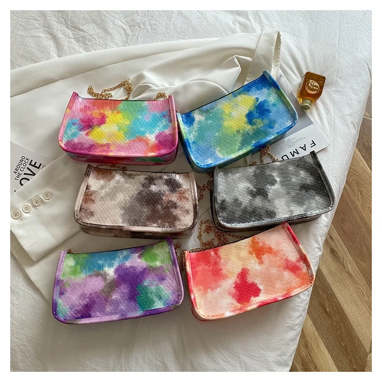 2021 tie-dye handbag new messenger bag purse bag for women, Colors
2021 tie-dye handbag new messenger bag purse bag for women, Colors