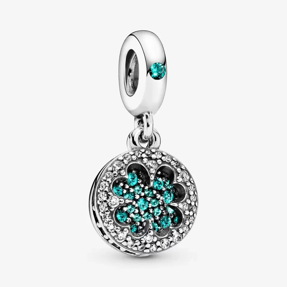 925 Sterling Silver Dazzling Clover Dangle Pendant Charm Bead For European Jewelry Charm Bracelets
925 Sterling Silver Dazzling Clover Dangle Pendant Charm Bead For European Jewelry Charm Bracelets
