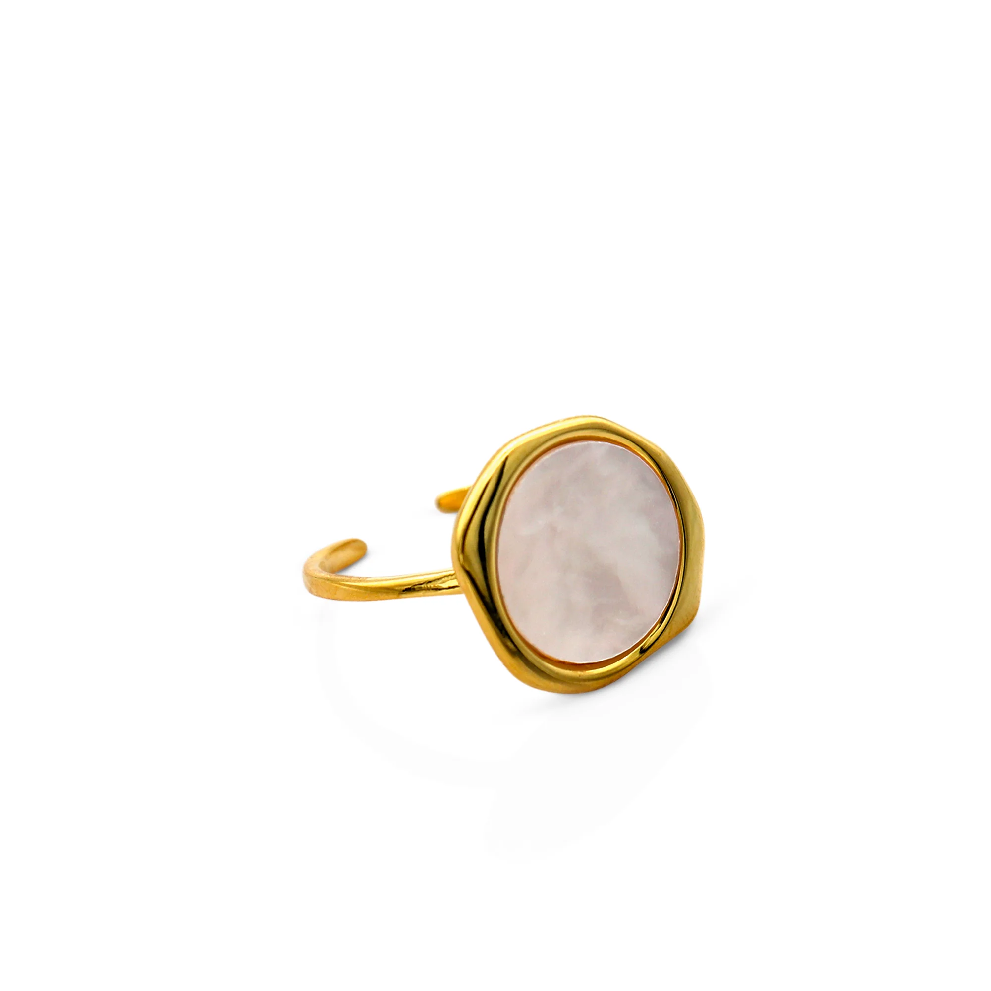 925 silver with 18k gold plated natural shell big statement signet rings, Yellow gold and white gold
925 silver with 18k gold plated natural shell big statement signet rings, Yellow gold and white gold