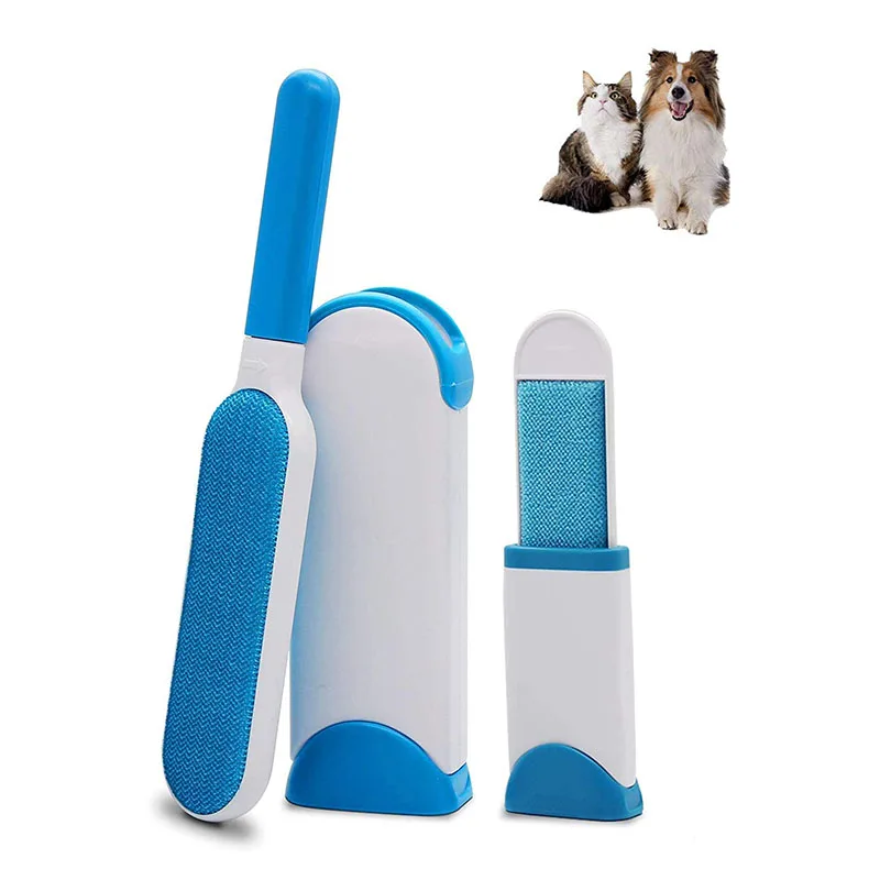 Pet Hair Remover Brush with Self-Cleaning Base Efficient Double-Sided Perfect for Clothing, Blue, grey
Pet Hair Remover Brush with Self-Cleaning Base Efficient Double-Sided Perfect for Clothing, Blue, grey