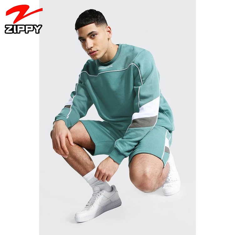 Wholesale Mens Splice Jogging Suits Mens Blank Jogger Sweatsuit Color Block Tracksuit Set Mens sweatsuit sets, Custom color
Wholesale Mens Splice Jogging Suits Mens Blank Jogger Sweatsuit Color Block Tracksuit Set Mens sweatsuit sets, Custom color