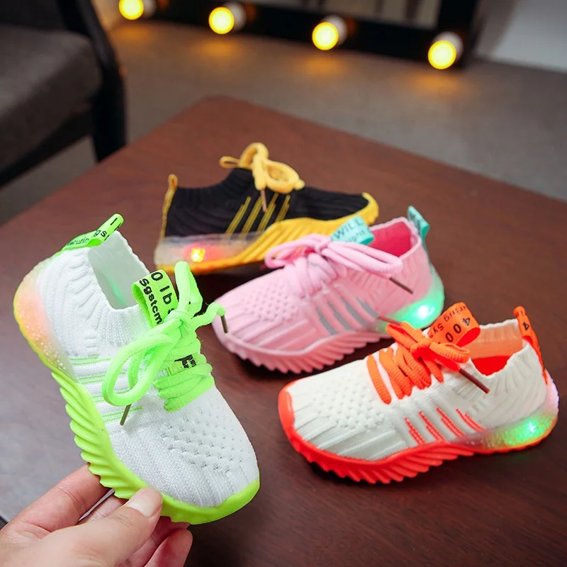 Glowing Led Shoes For Girls Spring Autumn Basket Led Children Lighting Shoes Fashion Luminous Baby Kids Sneaker Flat, As picture
Glowing Led Shoes For Girls Spring Autumn Basket Led Children Lighting Shoes Fashion Luminous Baby Kids Sneaker Flat, As picture