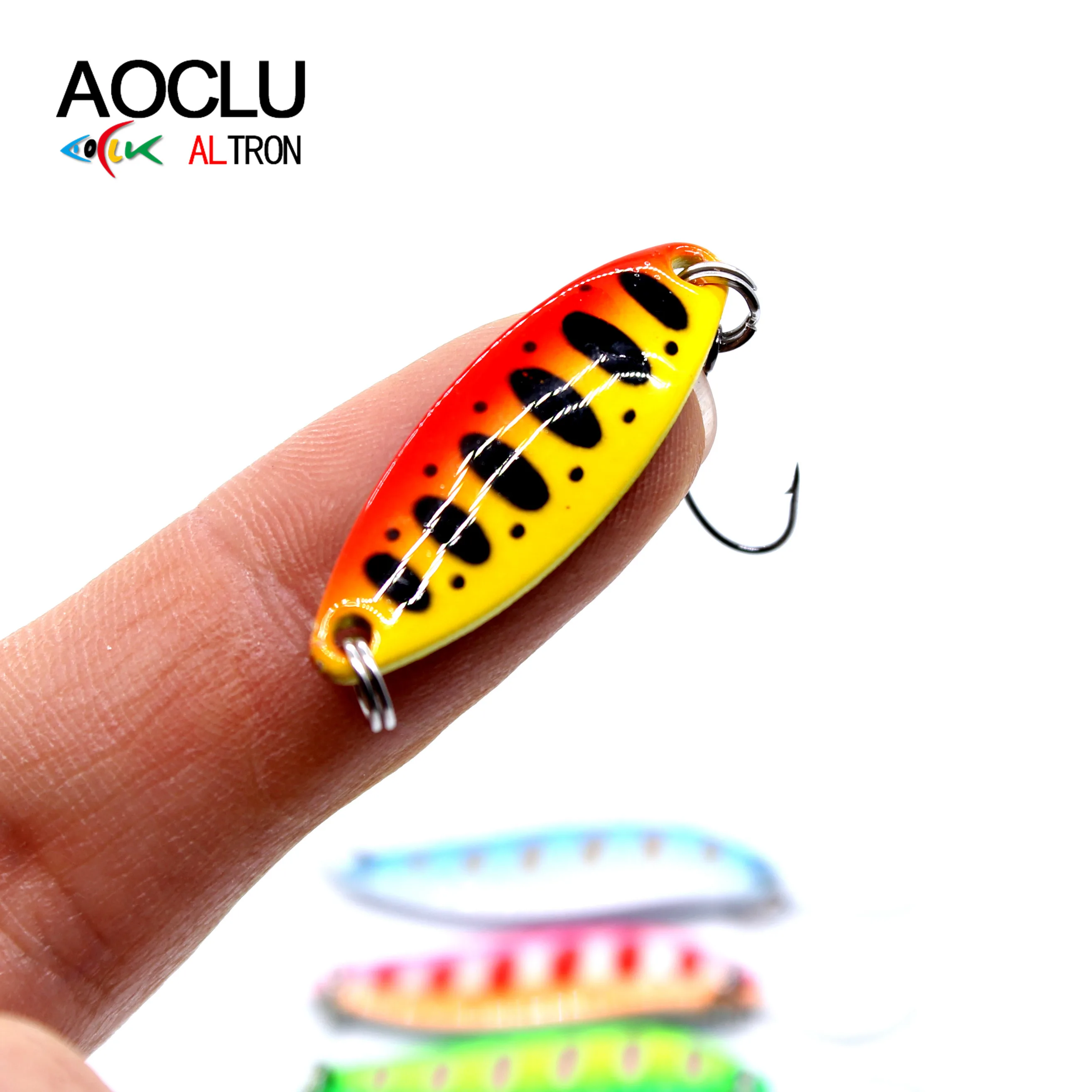 AOCLU New Mini Metal Spoon 1.5g And 3.5g With Sharp Hook Japan Quality Fishing Lure For Mackerel Bass Fishing, 4 colors
AOCLU New Mini Metal Spoon 1.5g And 3.5g With Sharp Hook Japan Quality Fishing Lure For Mackerel Bass Fishing, 4 colors