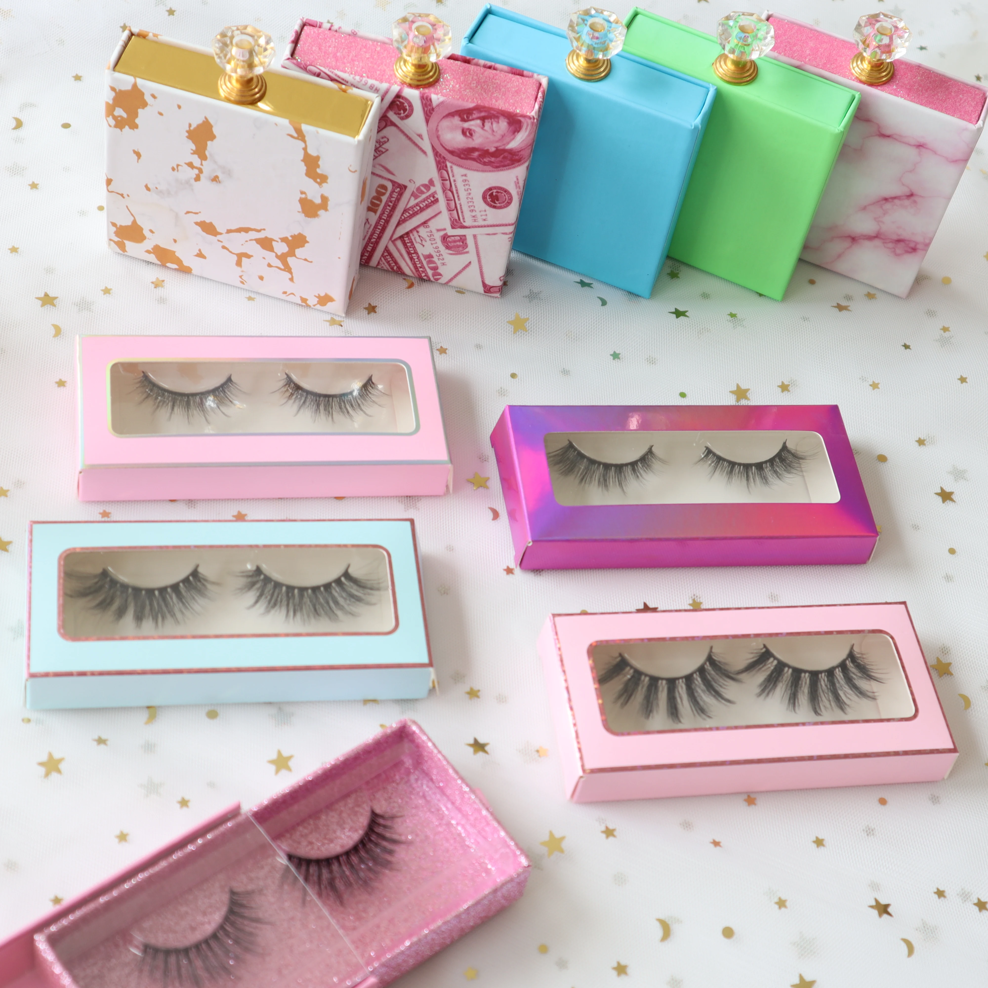 Own Brand Best False Lashes Strip Eyelashes/3d Faux Mink Eyelashes Hand Made Natural Long 2 Pairs Synthetic Hair C & U Curl
Own Brand Best False Lashes Strip Eyelashes/3d Faux Mink Eyelashes Hand Made Natural Long 2 Pairs Synthetic Hair C & U Curl