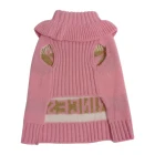 Coat Clothes For Cat Solid Color Winter Dog Coat Clothes Warm Soft Knitting Pet Vest For Cute Small Medium Dogs Cat