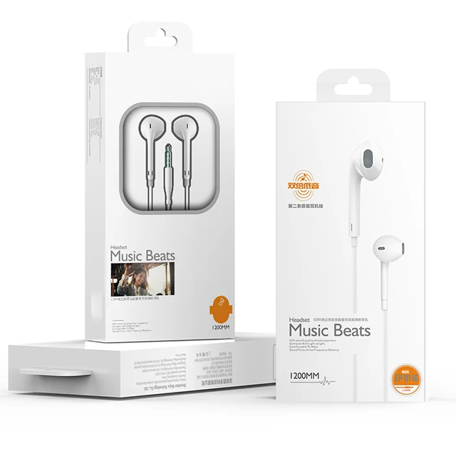 In Ear Earphone wired Earphones Microphone Sport Earbuds For Samsung iPhone Earphone, White
In Ear Earphone wired Earphones Microphone Sport Earbuds For Samsung iPhone Earphone, White