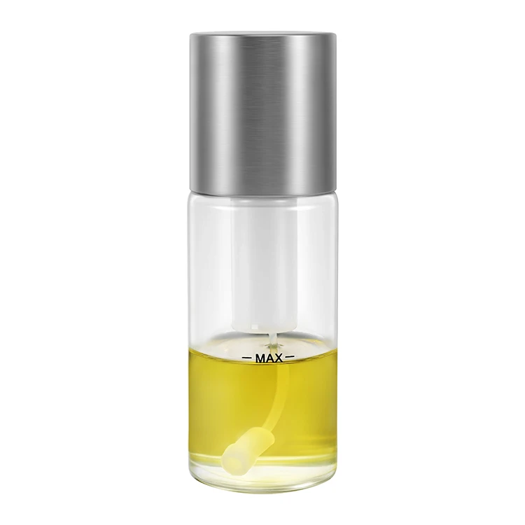 LFGB bbq olive mist oil spray bottle stainless steel spray bottles oil dispensing with 70ml glass jar, Silver
LFGB bbq olive mist oil spray bottle stainless steel spray bottles oil dispensing with 70ml glass jar, Silver