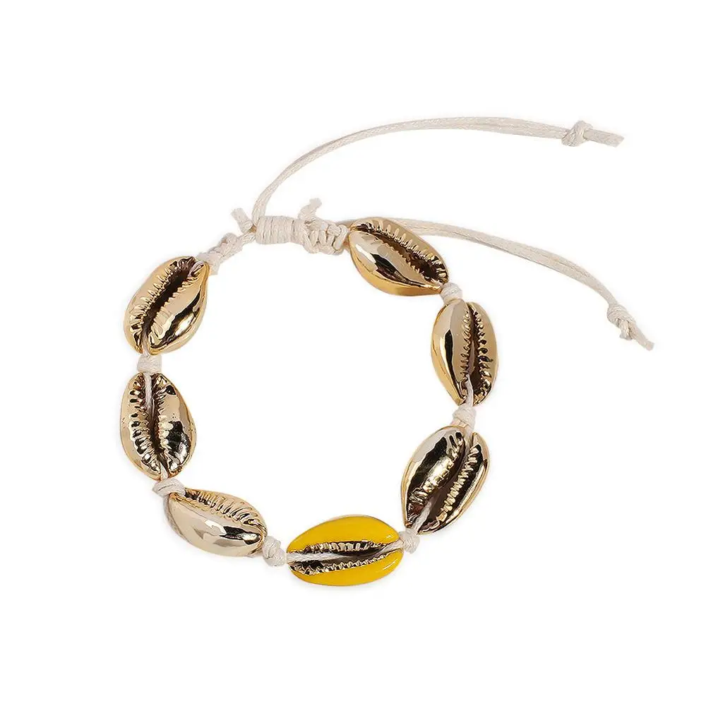 Adjustable Summer Wholesale Jewelry Women Boho Bohemia Rope String Handmade Cowrie Colorful Beach Shell Beaded Bracelet, Red,yellow,pink,white,blue,green,orange,rose red
Adjustable Summer Wholesale Jewelry Women Boho Bohemia Rope String Handmade Cowrie Colorful Beach Shell Beaded Bracelet, Red,yellow,pink,white,blue,green,orange,rose red