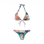 High Quality Two Piece Floral Micro Swimsuit Daily Bikini For Mature Sex Woman