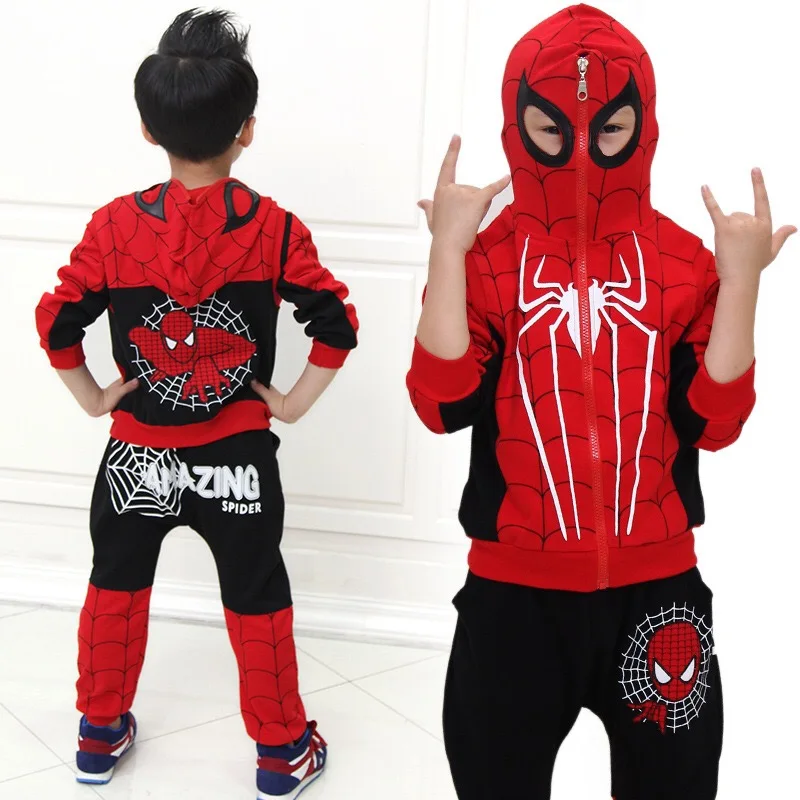 kids clothes set boys cartoon clothing kids fall clothing boys spiderman costume wear, 2 colors
kids clothes set boys cartoon clothing kids fall clothing boys spiderman costume wear, 2 colors