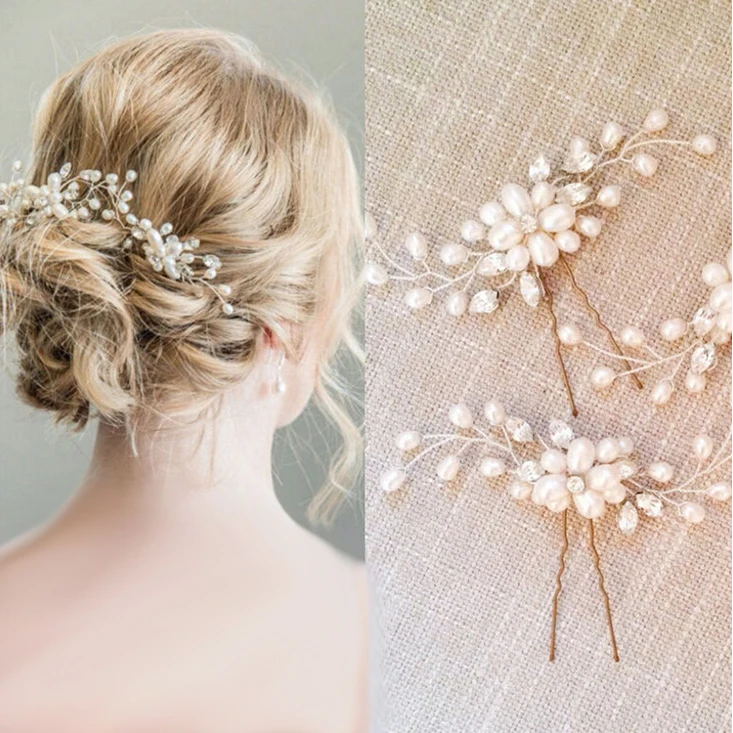 New Crystal Hair Clip Pearl Jewelry Wedding Headpiece Decorative Bridal Wedding Pearl Bridal Hair Accessories
New Crystal Hair Clip Pearl Jewelry Wedding Headpiece Decorative Bridal Wedding Pearl Bridal Hair Accessories