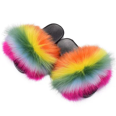 F41404A European and American Summer Children's Colorful Fluffy Children House Slippers Children's Slippers, As picture
F41404A European and American Summer Children's Colorful Fluffy Children House Slippers Children's Slippers, As picture