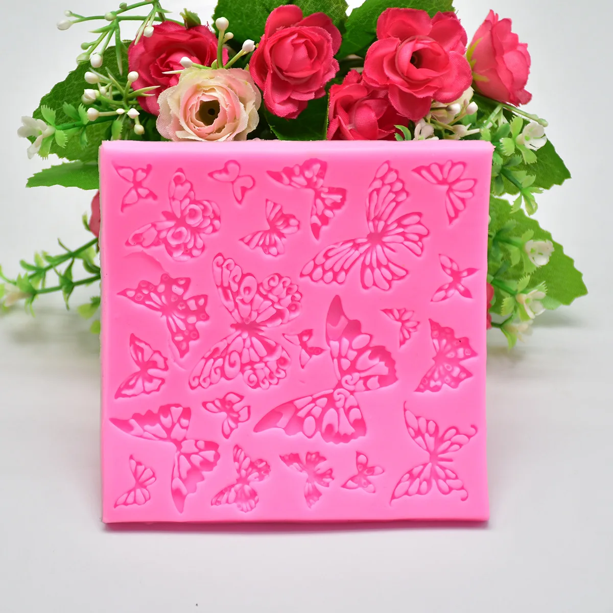 DIY Baking Tools Butterfly Lace Mold Love Fondant Lace Mold Ultralight Clay Liquid Silicone Lace Mold Molds for Chcolate
DIY Baking Tools Butterfly Lace Mold Love Fondant Lace Mold Ultralight Clay Liquid Silicone Lace Mold Molds for Chcolate