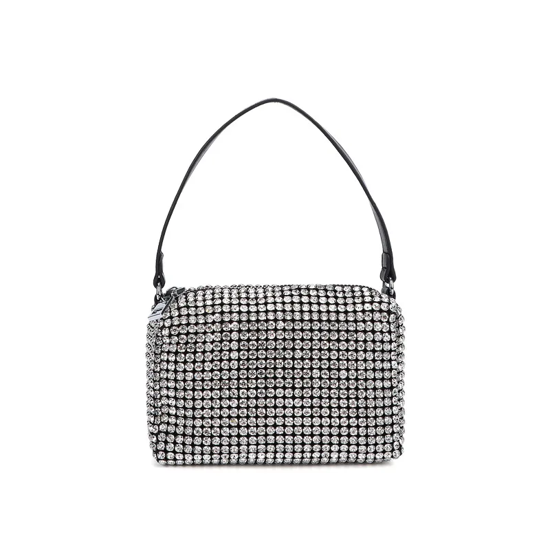 High Quality Handmade Rhinestone Women Handbags Crossbody Bag Party Evening Rhinestone Crystal Clutch Bags Crossbody Bag, Black
High Quality Handmade Rhinestone Women Handbags Crossbody Bag Party Evening Rhinestone Crystal Clutch Bags Crossbody Bag, Black