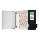 Security key management system electronic key tracking storage cabinet