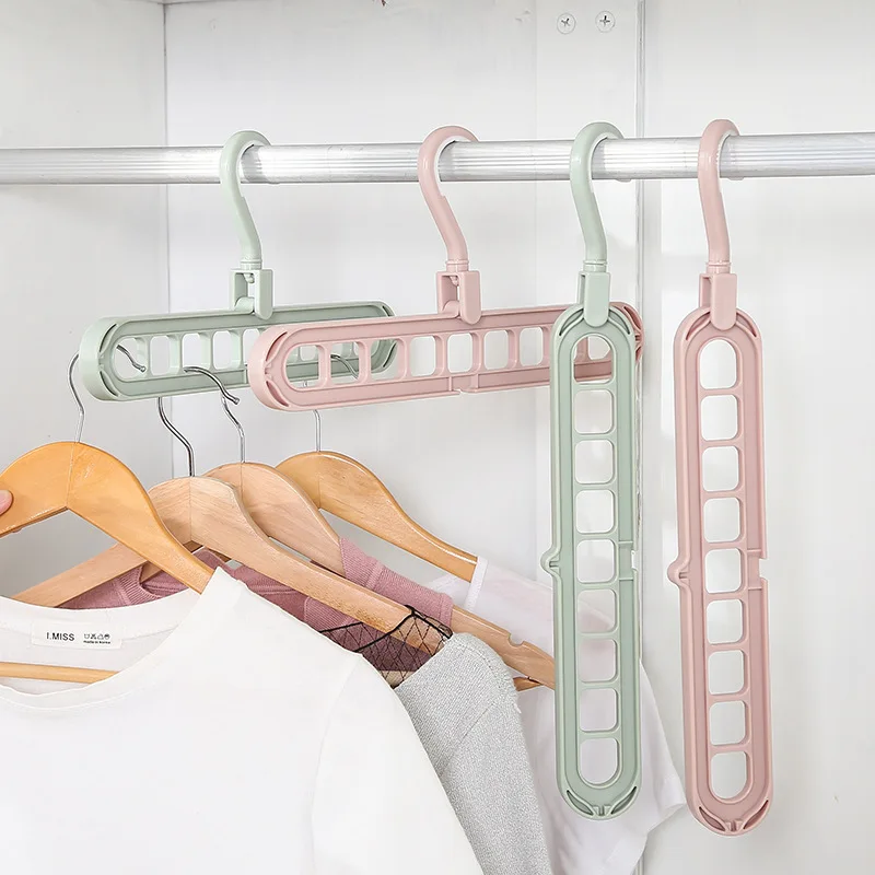 Multifunction Plastic Clothes Hangers Magic Multi-port Support rotating 9-hole Home Storage Hangers
Multifunction Plastic Clothes Hangers Magic Multi-port Support rotating 9-hole Home Storage Hangers
