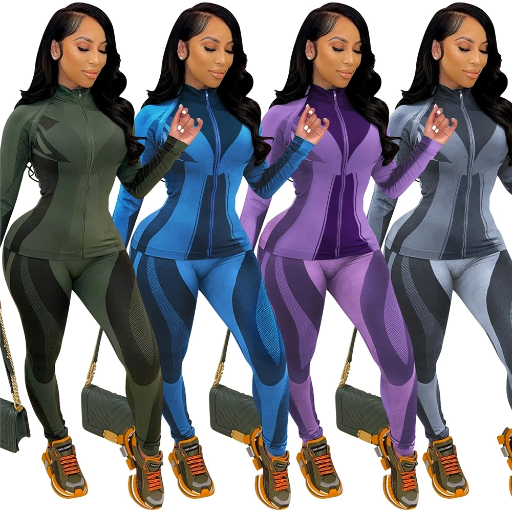 MD-20091309 Fitness clothing printing sexy ladies tracksuit sweat suit set women joggers pants two piece pants set
MD-20091309 Fitness clothing printing sexy ladies tracksuit sweat suit set women joggers pants two piece pants set