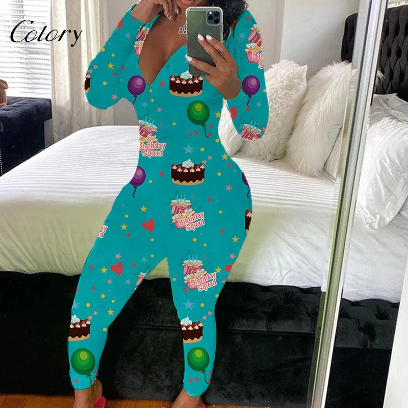 Colory Fashion Casual Streak Printed Christmas Onesie Birthday Pajamas Jumpsuit, Customized color
Colory Fashion Casual Streak Printed Christmas Onesie Birthday Pajamas Jumpsuit, Customized color