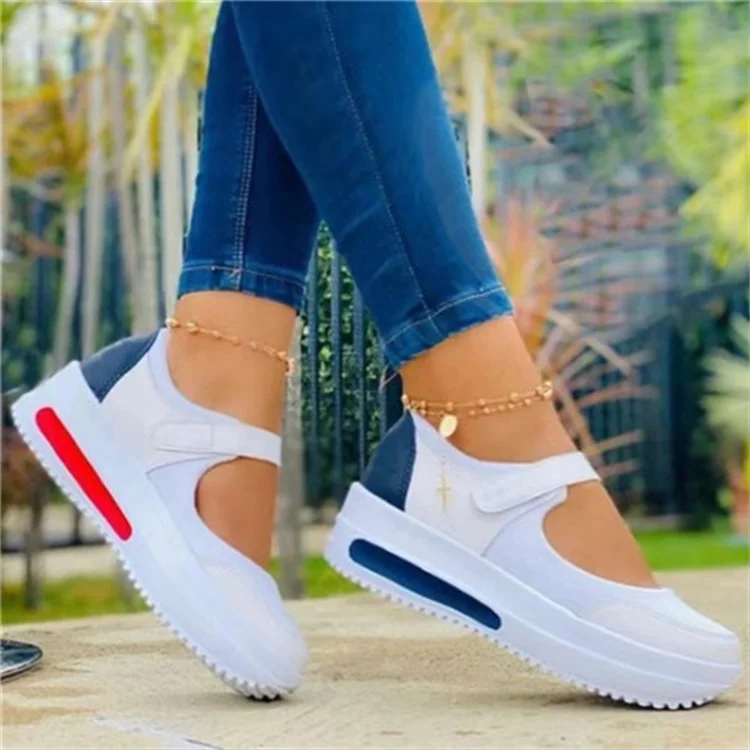 Factory Wholesale Summer Ladies Fashion Platform Sandals Comfortable Casual Shoes Outdoor Slope Heel Women's Sandals, White, red , blue
Factory Wholesale Summer Ladies Fashion Platform Sandals Comfortable Casual Shoes Outdoor Slope Heel Women's Sandals, White, red , blue