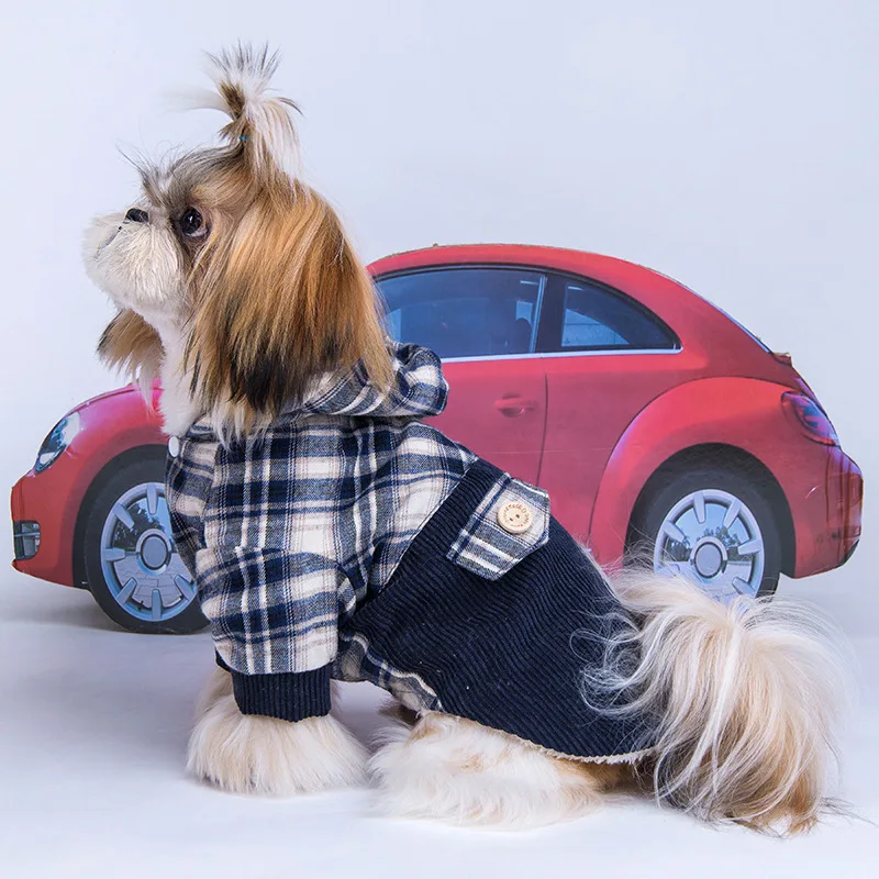 2021 new pet jacket for autumn and winter Pomeranian puppy plus cashmere coat cotton clothing, 2 colors
2021 new pet jacket for autumn and winter Pomeranian puppy plus cashmere coat cotton clothing, 2 colors