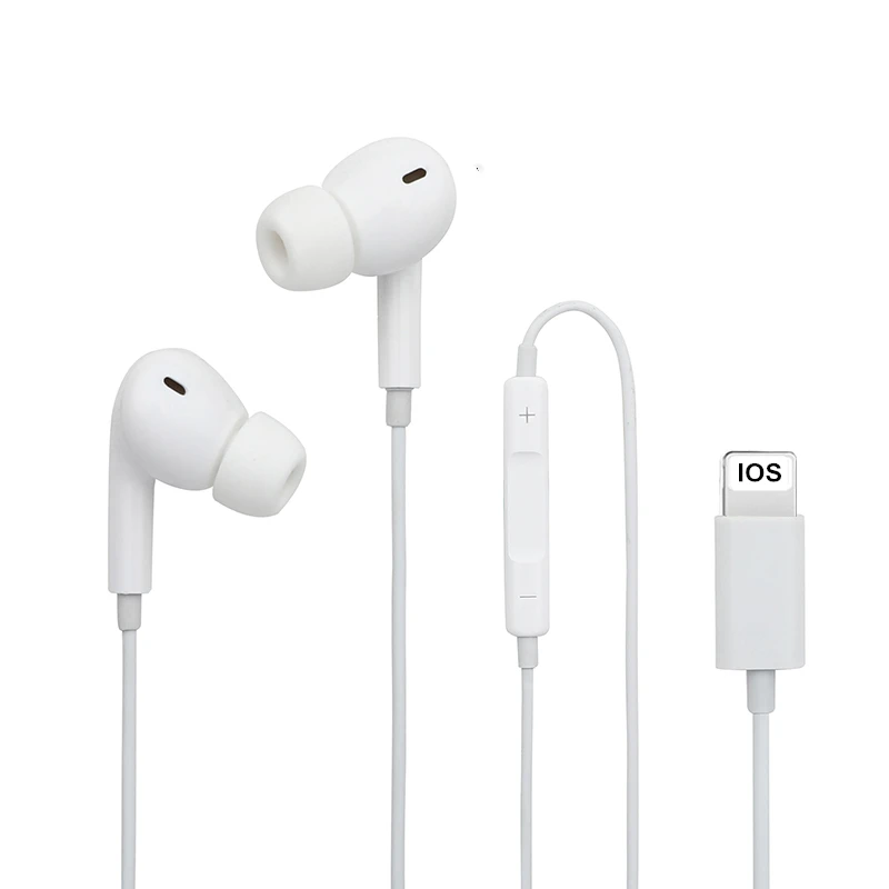 Wired Earphone Lighting Headphone With Mic Stereo Headsets Universal In Ear Sport Earbuds For Iphone Android phone
Wired Earphone Lighting Headphone With Mic Stereo Headsets Universal In Ear Sport Earbuds For Iphone Android phone