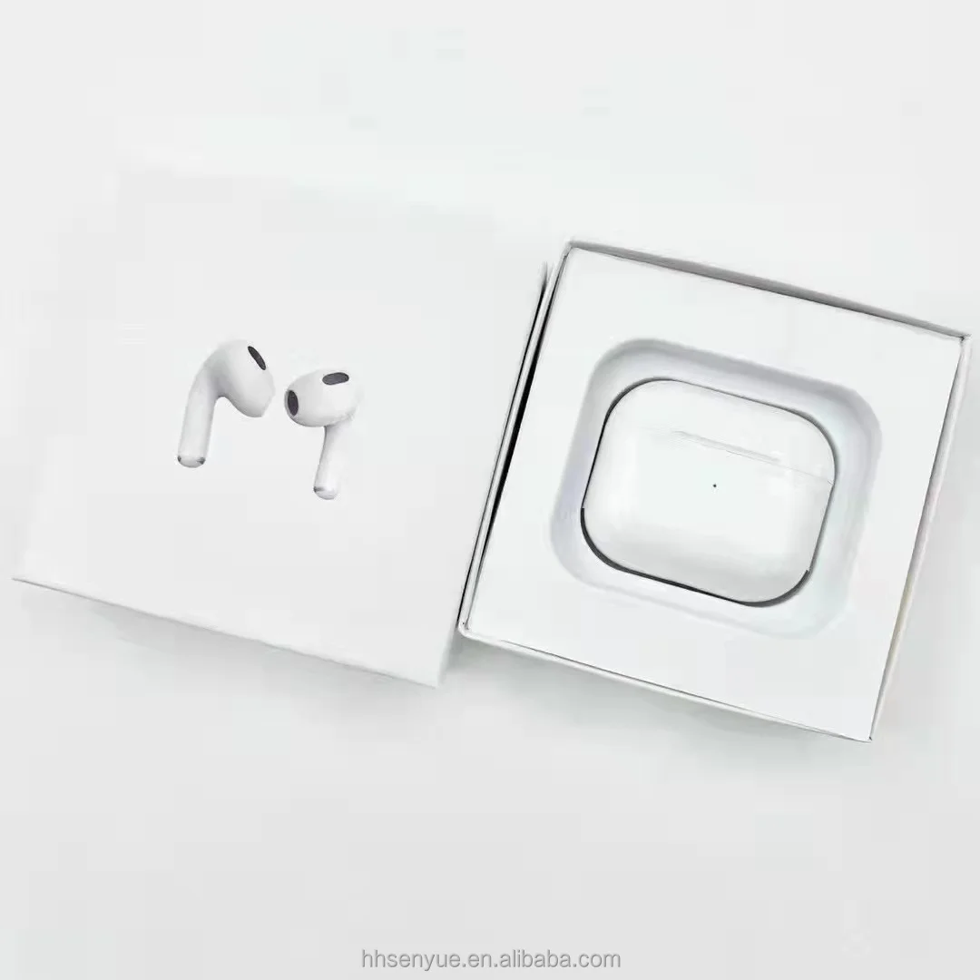 2022 Manufacturer Hot Original Logo 1:1air2 Air Pro3 Airoha Anc Appled Airs Pods Pro Oem Appled Airpodding Pro 3, White
2022 Manufacturer Hot Original Logo 1:1air2 Air Pro3 Airoha Anc Appled Airs Pods Pro Oem Appled Airpodding Pro 3, White