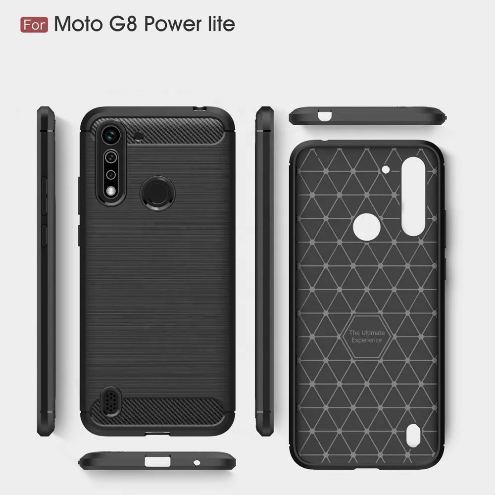 Amazon Hot Seller Flexible TPU Carbon Fiber Anti-Fingerprint Phone Cover Case for Moto G8 Power Lite, Black, blue, red
Amazon Hot Seller Flexible TPU Carbon Fiber Anti-Fingerprint Phone Cover Case for Moto G8 Power Lite, Black, blue, red