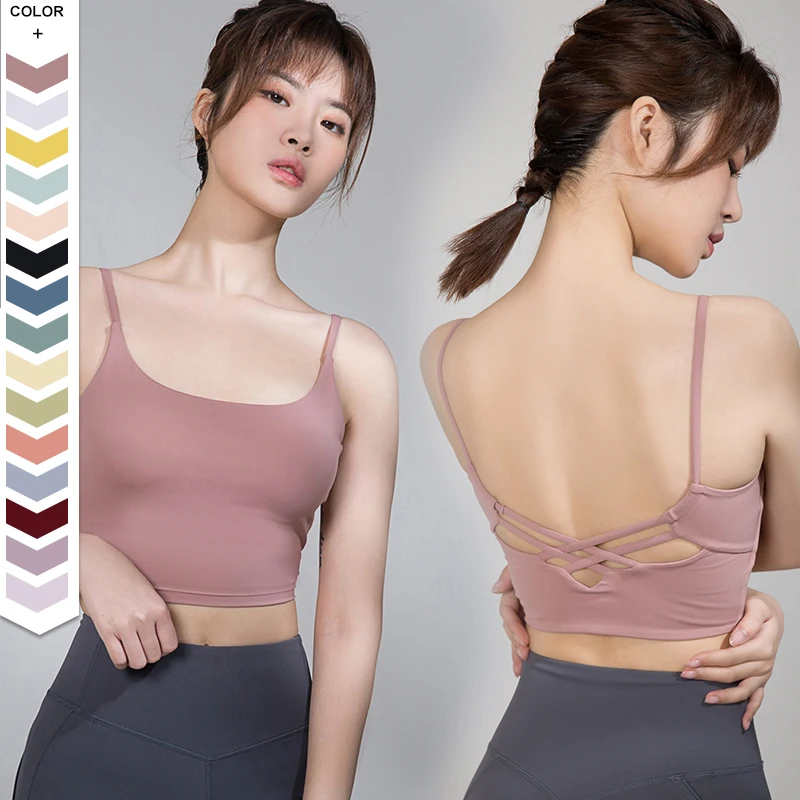 High Quality Yoga Bra Crop Tops Open Back Fit Sports Bra Multi Color High Impact Fitness Sports Yoga Bra
High Quality Yoga Bra Crop Tops Open Back Fit Sports Bra Multi Color High Impact Fitness Sports Yoga Bra
