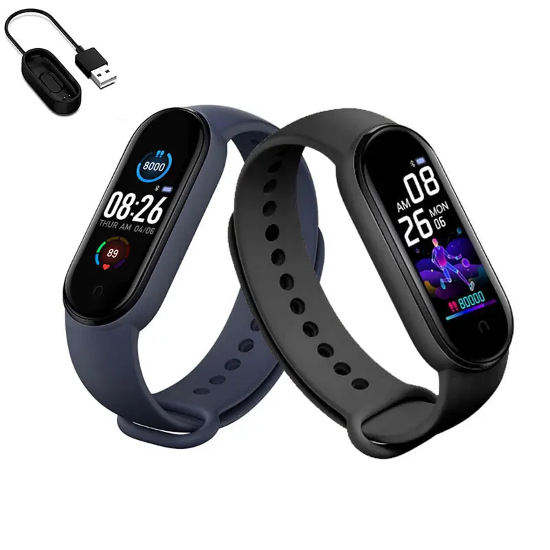 M5 Smart Men Women Heart Rate Monitor Blood Pressure Fitness Tracker Smartwatch Band 5 Sport Watch for IOS Android
M5 Smart Men Women Heart Rate Monitor Blood Pressure Fitness Tracker Smartwatch Band 5 Sport Watch for IOS Android