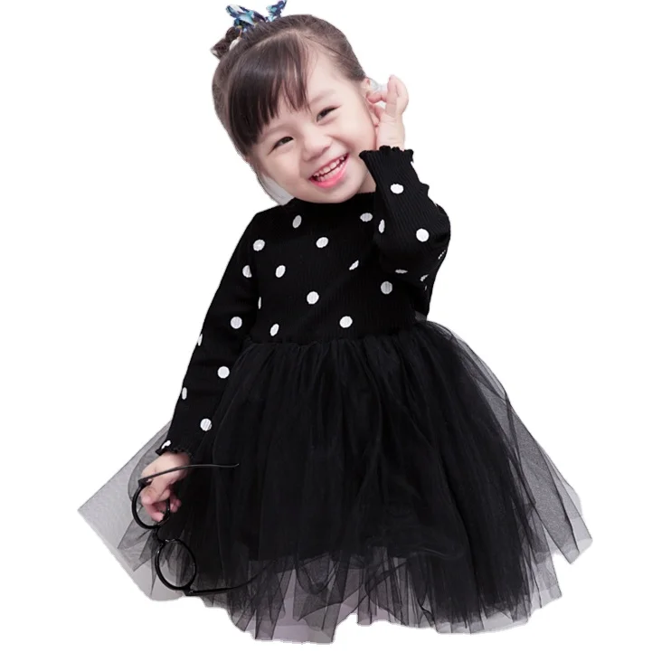 Kids 2020 Spring Autumn Wholesale Children's Cotton Knit Dot Print Mesh Long Sleeve Bow Tutu Dress For 1-4Y Girls
Kids 2020 Spring Autumn Wholesale Children's Cotton Knit Dot Print Mesh Long Sleeve Bow Tutu Dress For 1-4Y Girls