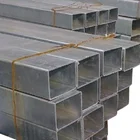 High quality galvanized steel guardrail pipe with square metal structure