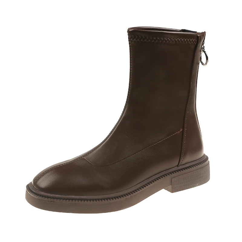 Hot Selling Factory Price Large Size Female Boot Zipper Middle Tube Chelsea Boots Fashion Women's Boot, Black, white, khaki
Hot Selling Factory Price Large Size Female Boot Zipper Middle Tube Chelsea Boots Fashion Women's Boot, Black, white, khaki