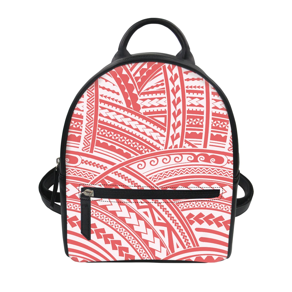 Polynesian Samoan Tribal Tattoos Triangle Design Print Women Bags Fashion Mini Small Backpack Quality Pu Leather Shoulder Bag, Customized color
Polynesian Samoan Tribal Tattoos Triangle Design Print Women Bags Fashion Mini Small Backpack Quality Pu Leather Shoulder Bag, Customized color