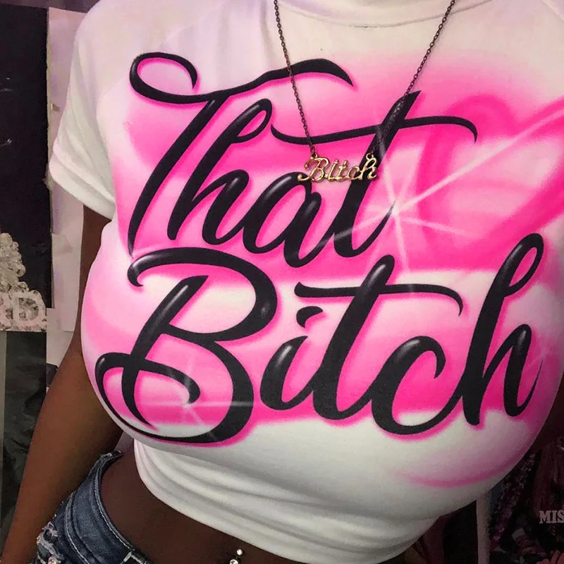 Graphic T Shirts Women Short Sleeve Crop Top Spirit T-shirt Graphic T Shirts Women, Picture showed
Graphic T Shirts Women Short Sleeve Crop Top Spirit T-shirt Graphic T Shirts Women, Picture showed
