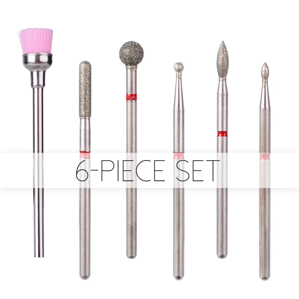 Wholesale Professional Manicure 6Pcs Diamond Nail Drill Bits Set, White;pink;yellow;purple;blue;black
Wholesale Professional Manicure 6Pcs Diamond Nail Drill Bits Set, White;pink;yellow;purple;blue;black