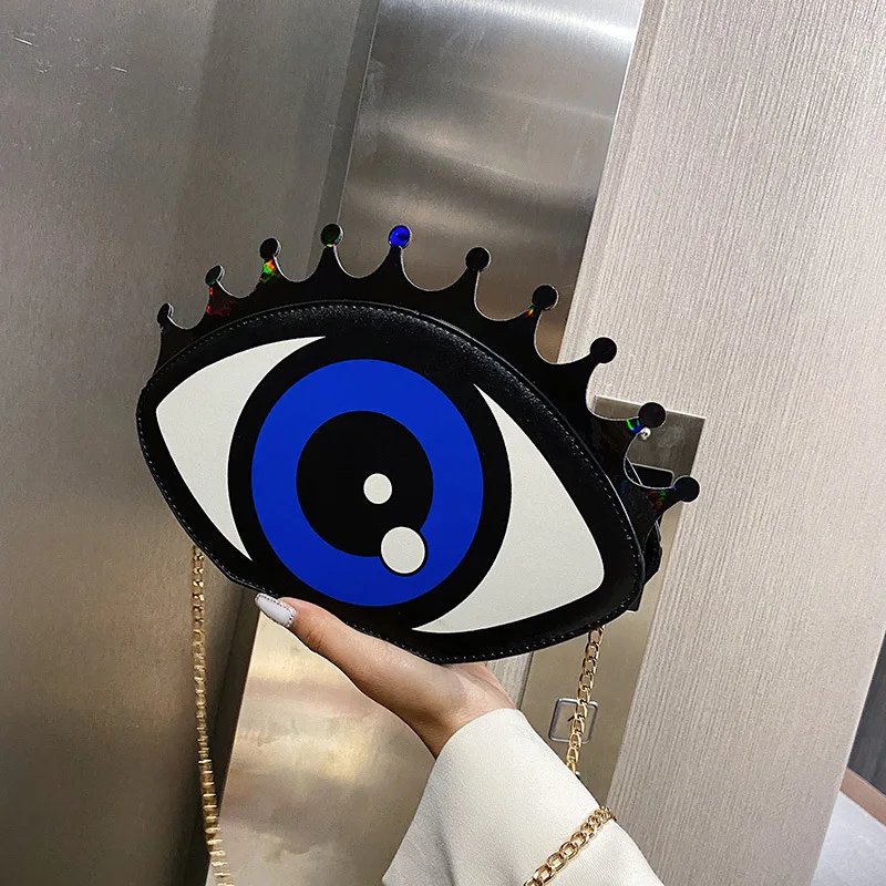 Fashion Eye Shape PU Leather Small Crossbody Bag Shoulder Chain Bag 2021 Trend Purses and Handbags Ladies Casual Clutch Bag
Fashion Eye Shape PU Leather Small Crossbody Bag Shoulder Chain Bag 2021 Trend Purses and Handbags Ladies Casual Clutch Bag