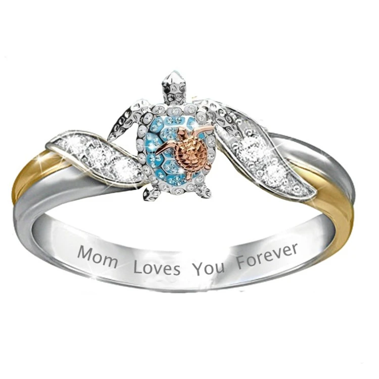 New hot selling fashion jewelry cute animal plating alloy diamond ring beach turtle ring, As the picture show
New hot selling fashion jewelry cute animal plating alloy diamond ring beach turtle ring, As the picture show