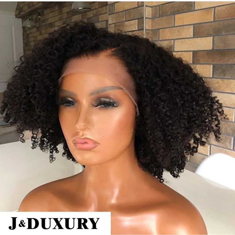 short afro kinky curly human hair 4x4 lace closure wigs for black women remy brazilian curly hair full lace wigs, Natural color lace wig
short afro kinky curly human hair 4x4 lace closure wigs for black women remy brazilian curly hair full lace wigs, Natural color lace wig