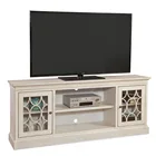 Modern living furniture tv stand Antique white TV Stand cabinet Hollow door Wooden tv cabinet