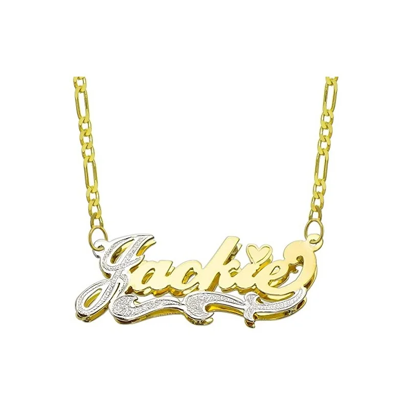 2020 Fashion New Double Plated Name Necklace Custom Acrylic Custom Nameplate Pendant Necklace For Mother Girl, Gold /silver
2020 Fashion New Double Plated Name Necklace Custom Acrylic Custom Nameplate Pendant Necklace For Mother Girl, Gold /silver