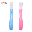 Infant Baby Soft Silicone Feeding Spoon Baby Spoon Safety Tableware Infant Learning Spoons