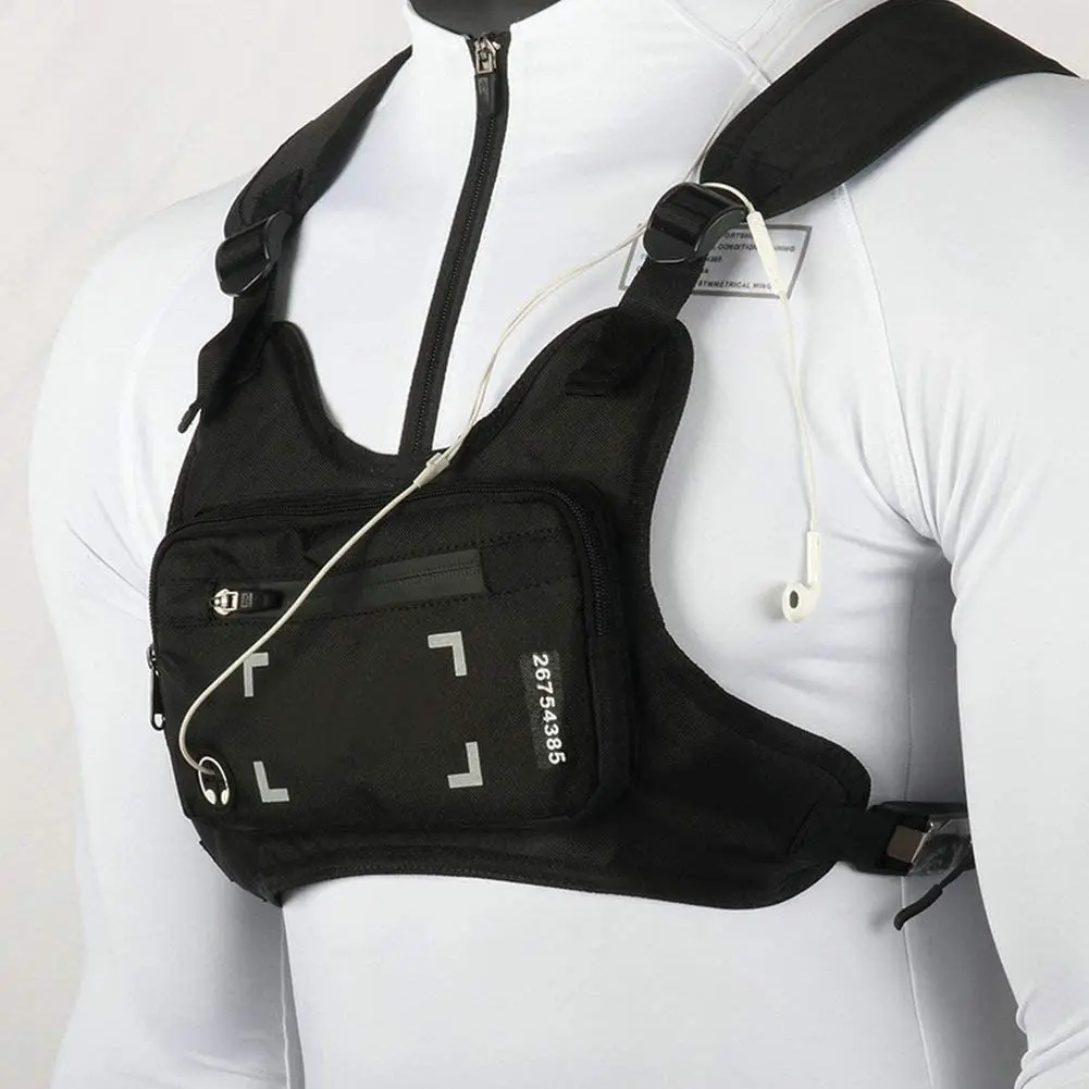 Popular Lightweight EDC Sport Running Backpack Vest Cell Phone Chest Bag with USB Charging for Walking Cycling
Popular Lightweight EDC Sport Running Backpack Vest Cell Phone Chest Bag with USB Charging for Walking Cycling