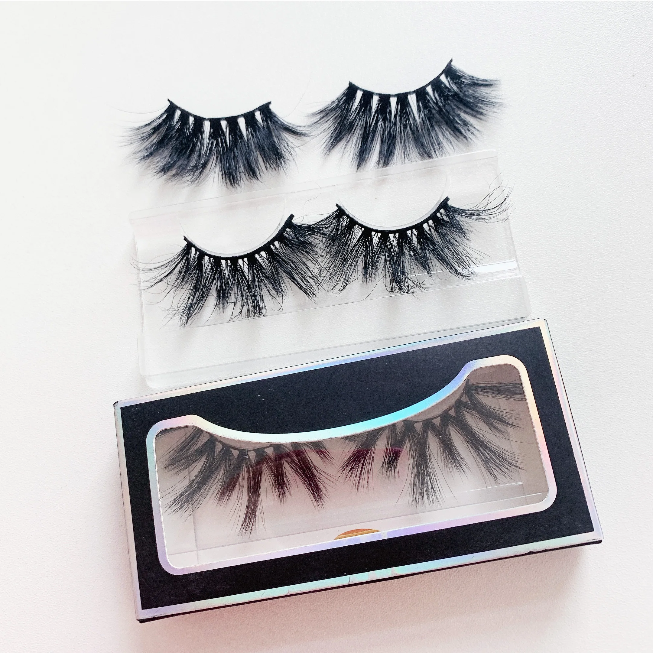 New Design Custom Eyelash lashpackaging false eyelashes bulk lash boxes 25mm mink lashes false eyelashes, Black color
New Design Custom Eyelash lashpackaging false eyelashes bulk lash boxes 25mm mink lashes false eyelashes, Black color