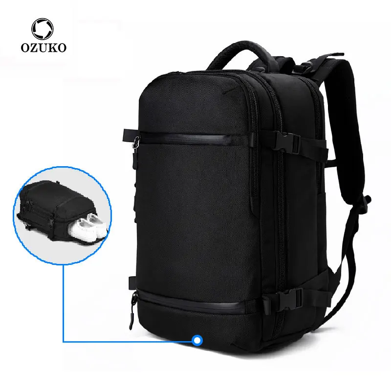 Ozuko D8983 Dayback Girl Tactical Bookbags USB Durable Laptop Bag Shoe Compartment Women Back Pack Custom Men Hiking Backpacks
Ozuko D8983 Dayback Girl Tactical Bookbags USB Durable Laptop Bag Shoe Compartment Women Back Pack Custom Men Hiking Backpacks