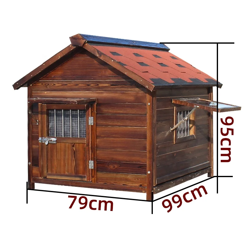 New High-level Pet Dog Wooden Outdoor House high quality customized Accepted pet furniture outdoor dog large space home, Brown or customized
New High-level Pet Dog Wooden Outdoor House high quality customized Accepted pet furniture outdoor dog large space home, Brown or customized
