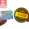 In stock 3D/2D hologram label QC PASS Original holographic adhesive stickers factory price high quality Custom