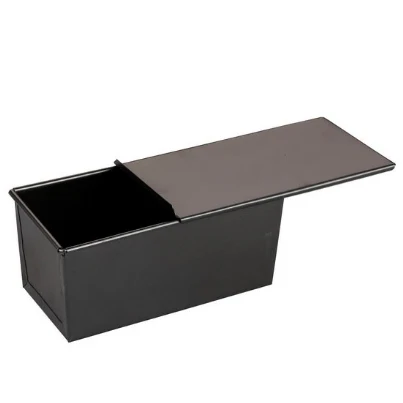 Non Stick Pullman Pan With Cover Toast Bread Baking Mold With Lid Durable Long Square Bread Cake Bakeware Pan, Black
Non Stick Pullman Pan With Cover Toast Bread Baking Mold With Lid Durable Long Square Bread Cake Bakeware Pan, Black