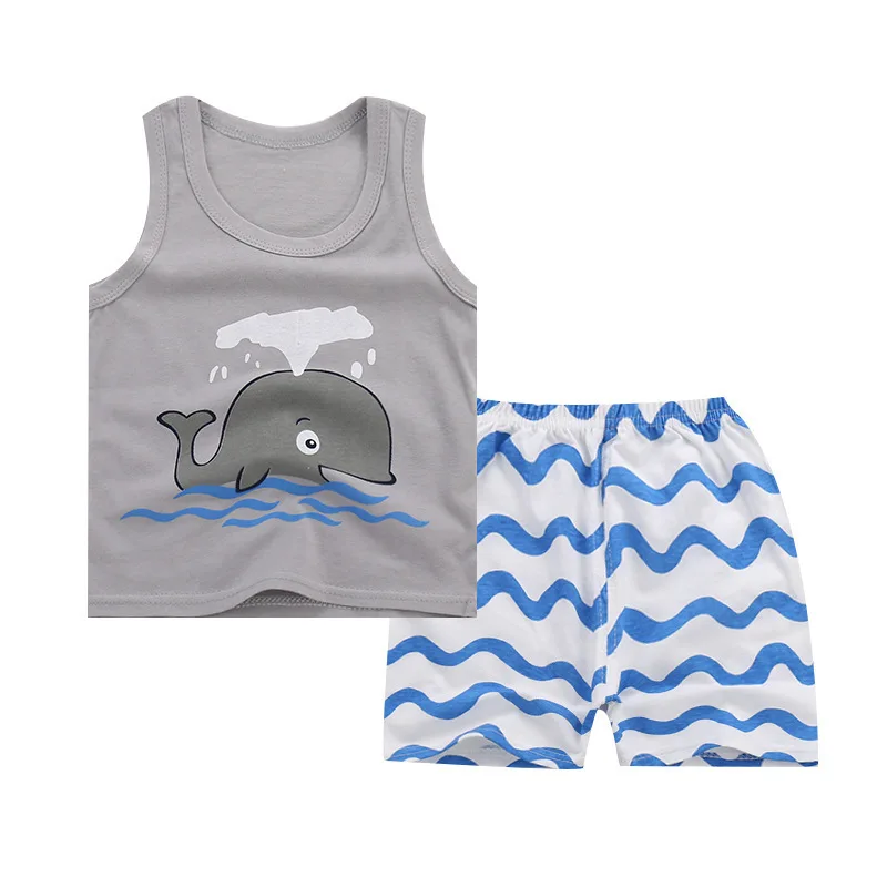 2 Piece Sleeveless Top and Bottom Set Boy kids clothing baby clothes kid clothes summer, Multicolor
2 Piece Sleeveless Top and Bottom Set Boy kids clothing baby clothes kid clothes summer, Multicolor